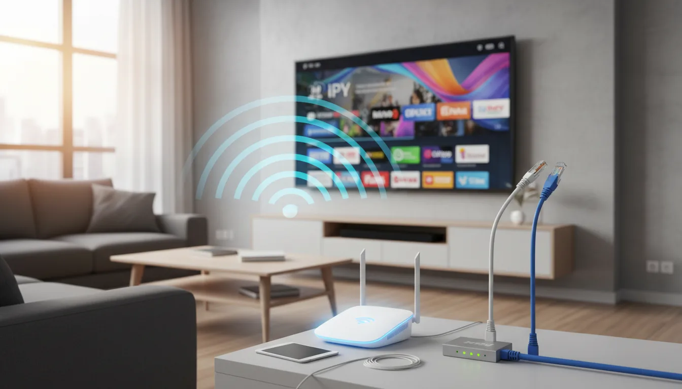découvrez comment choisir entre une connexion wifi ou ethernet pour profiter pleinement de votre iptv avec une qualité et une stabilité optimales.